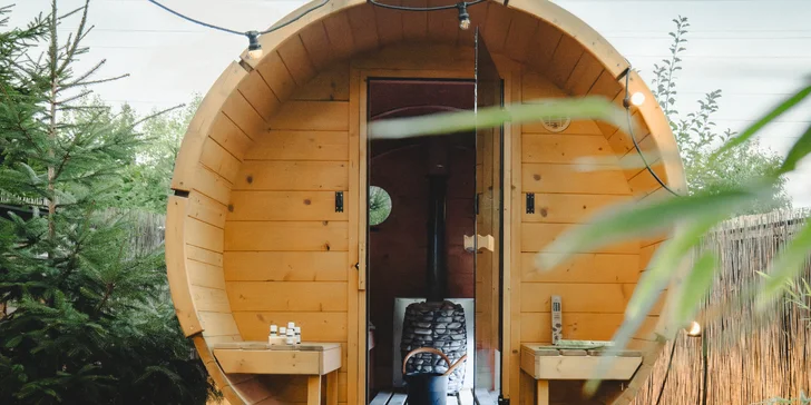 Dokonalý relax vo fínskej barelovej saune pre 1 až 5 osôb