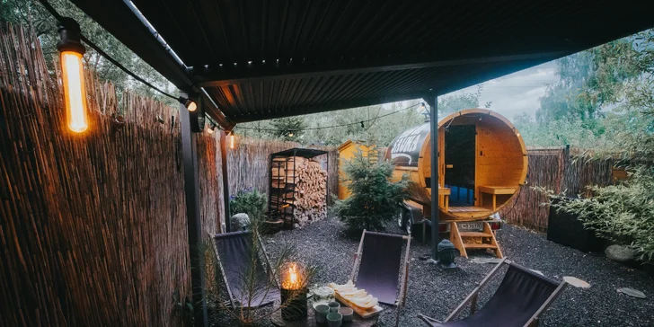 Dokonalý relax vo fínskej barelovej saune pre 1 až 5 osôb