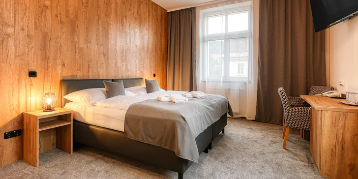 Luxusný kúpeľný pobyt v Jeseníkoch: raňajky alebo polpenzia aj neobmedzený wellness