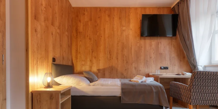 Luxusný kúpeľný pobyt v Jeseníkoch: raňajky alebo polpenzia aj neobmedzený wellness