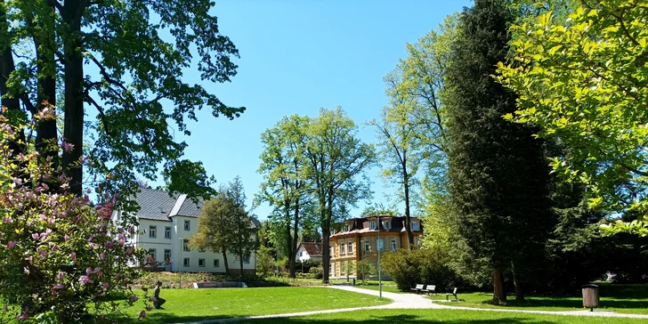 Luxusný kúpeľný pobyt v Jeseníkoch: raňajky alebo polpenzia aj neobmedzený wellness