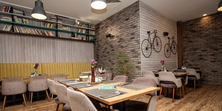 3-chodová večera pre 2 osoby: polievka, hlavný chod aj sladučký dezert