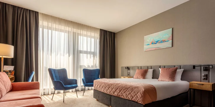 Pobyt kúsok od centra Varšavy: raňajky, wellness so saunami a bazénom