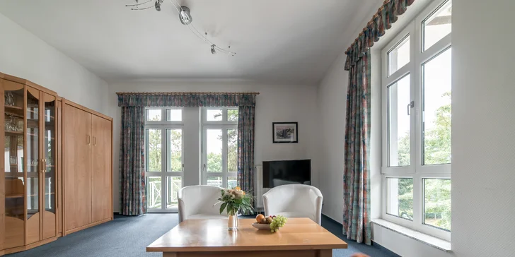 Pohoda v Sasku: 4* hotel s raňajkami aj polpenziou, neobmedzený wellness, výlety do prírody