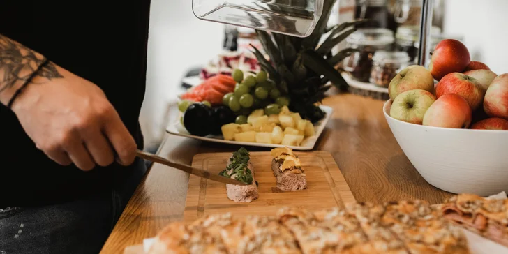 Relax v Jablonci nad Nisou: regionálne raňajky aj romantika v privátnom wellness