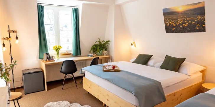 Relax v Jablonci nad Nisou: regionálne raňajky aj romantika v privátnom wellness