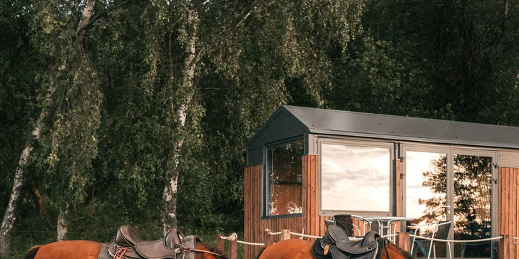 Tiny House Louis na Lipensku: skvelé vybavenie vrátane kuchyne a kúpeľne, prekrásny výhľad