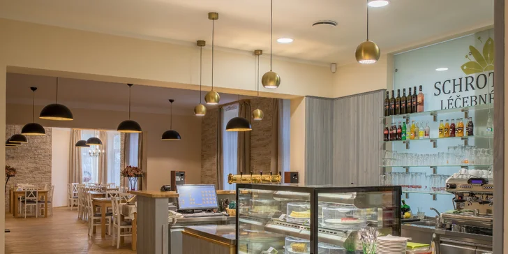 4* kúpeľný pobyt v Jeseníkoch s jedlom, neobmedzeným wellness aj zľavou na procedúry