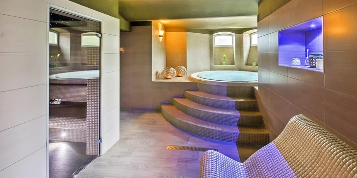 4* kúpeľný pobyt v Jeseníkoch s jedlom, neobmedzeným wellness aj zľavou na procedúry