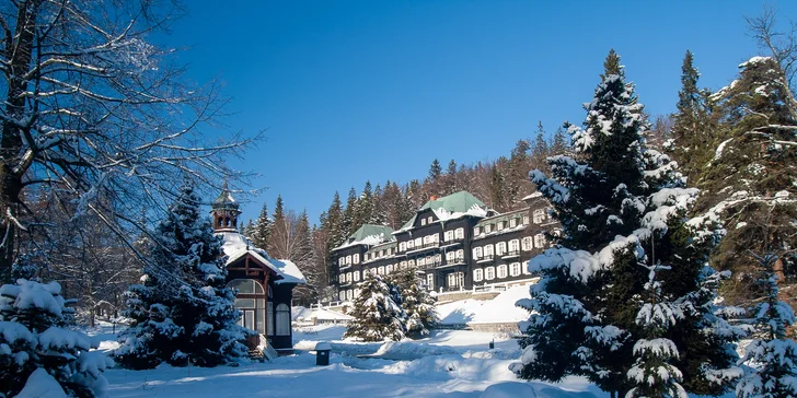 4* kúpeľný pobyt v Jeseníkoch s jedlom, neobmedzeným wellness aj zľavou na procedúry