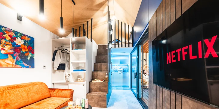 Za romantikou do Ostravy: tiny house s kuchyňou, Netflixom aj terasou s posedením
