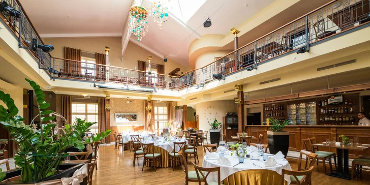 Pobyt v 4* hoteli v Slanom: raňajky, slávnostná večera s vínom aj wellness