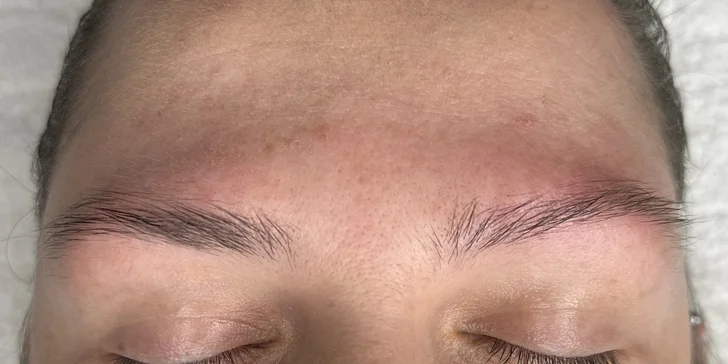 Prirodzene pôsobiace zahustenie mihalníc (1D alebo 2D mihalnice), laminácia obočia či lash lift