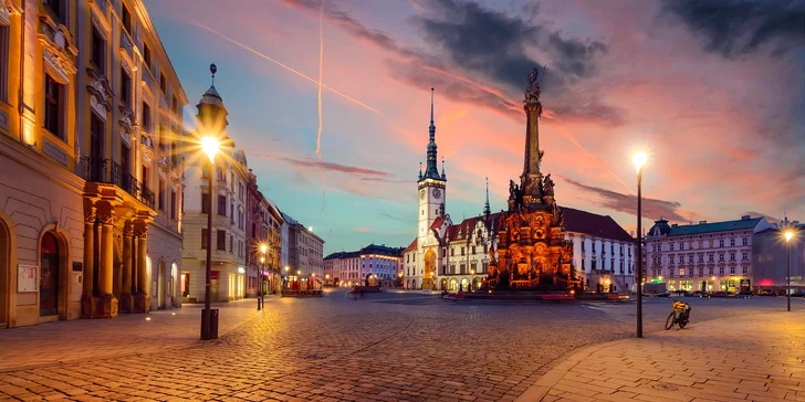 4* pobyt v Olomouci s raňajkami pre jednotlivca, páry aj rodinu