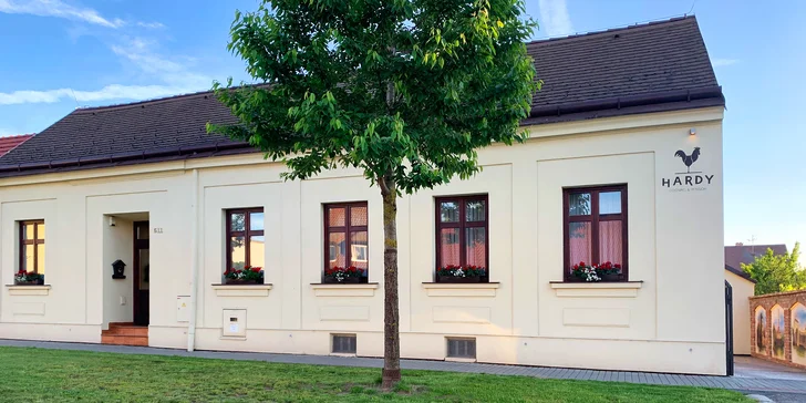 Penzión len 500 m od zámku Valtice s raňajkami aj degustáciou koňakov