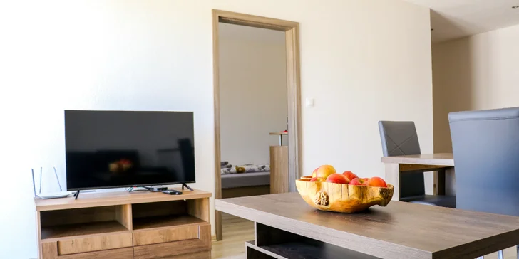 Útulné apartmány priamo v Detve, možnosť raňajok a wellness