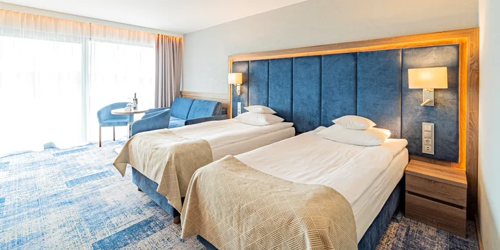 Luxusný wellness pobyt pri Baltu: hotel 2 min. od piesočnatej pláže aj neobmedzený wellness
