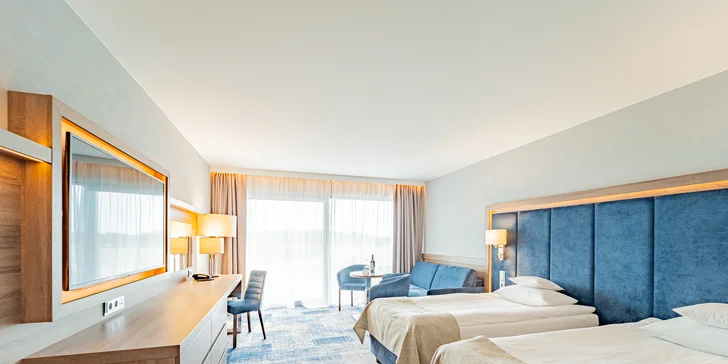 Luxusný wellness pobyt pri Baltu: hotel 2 min. od piesočnatej pláže aj neobmedzený wellness