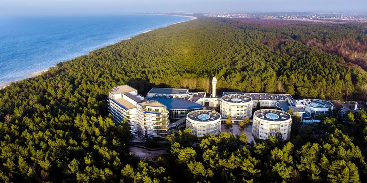 Luxusný wellness pobyt pri Baltu: hotel 2 min. od piesočnatej pláže aj neobmedzený wellness