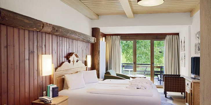 Na lyže do KitzSki: hotel v Mittersille s bazénom, saunami a polpenziou, až 3 deti zdarma