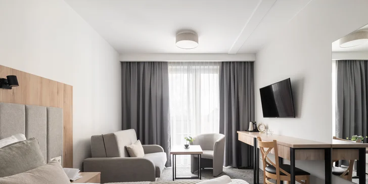 Pobyt v poľskej Łebe pri Balte: elegantné ubytovanie s plnou penziou a wellness