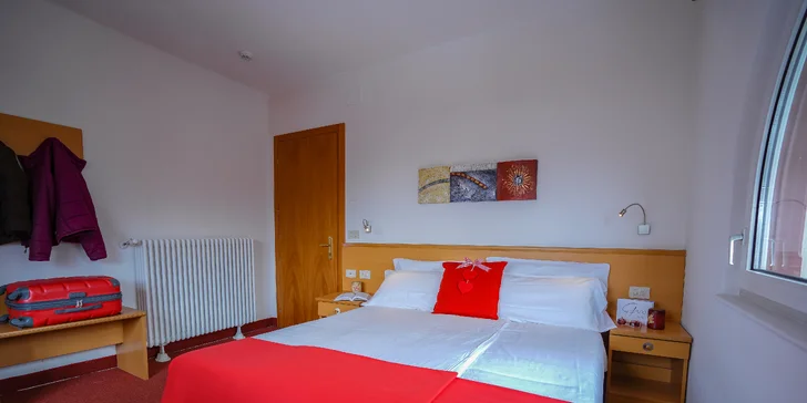 Lyžovačka v Taliansku: horský hotel v Dolomitoch s raňajkami až pre 6 osôb