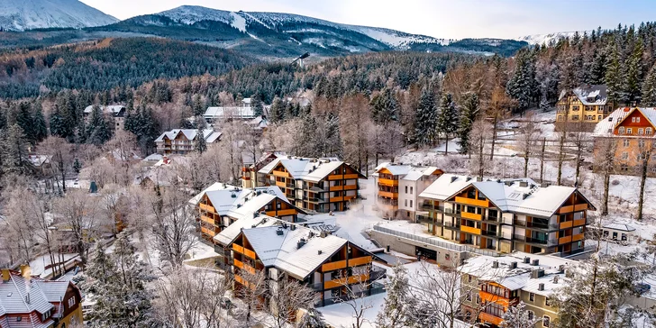 Poľské Krkonoše, Karpacz: rezort v alpskom štýle, neobmedzený wellness a polpenzia