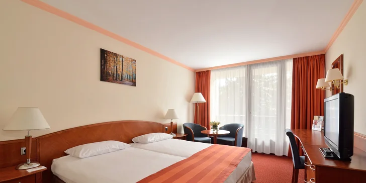 Relax v Maďarsku: 3* kúpeľný hotel s polpenziou, neobmedzený vstup do wellness