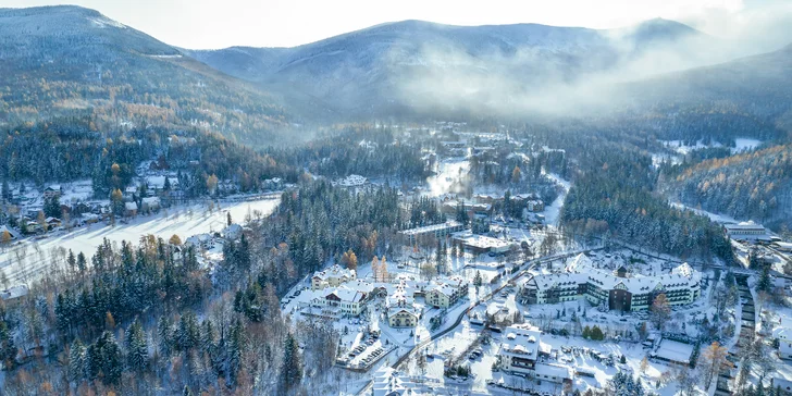 Relaxačný pobyt v horách: hotel v Karpaczi s polpenziou a neobmedzeným wellness