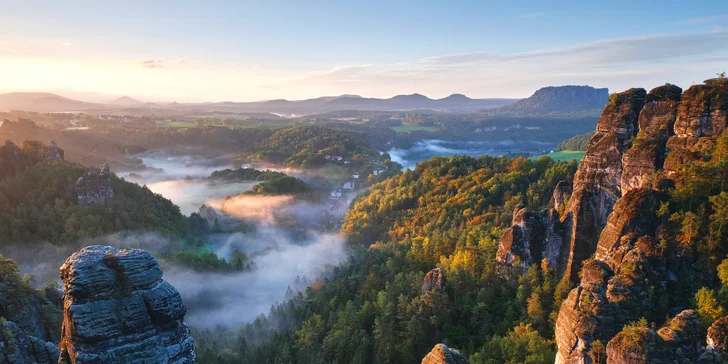 Hotel na brehu Labe v Saskom Švajčiarsku: polpenzia a neobmedzený wellness