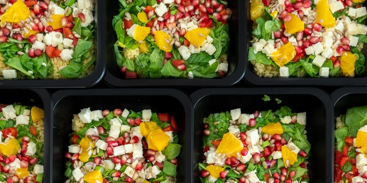 Zdravá a chutná krabičková diéta na týždeň od Bibky, rozvoz domov