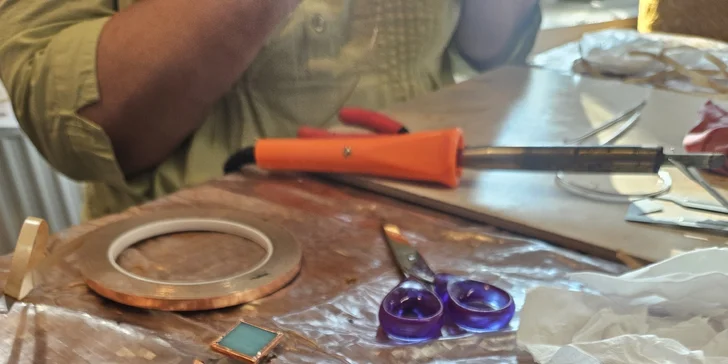 Individuálny kurz tvorby cínovaných a vitrážových výrobkov pre 1 osobu