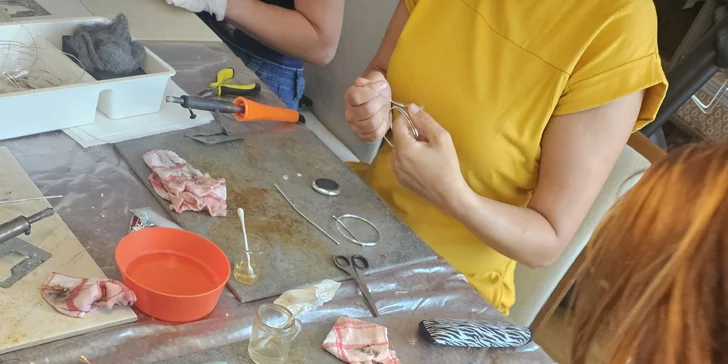 Individuálny kurz tvorby cínovaných a vitrážových výrobkov pre 1 osobu