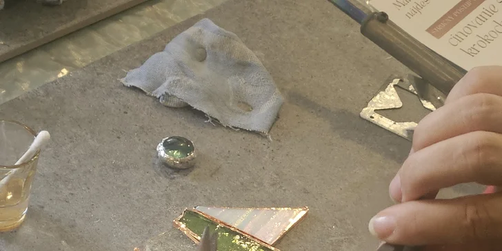 Individuálny kurz tvorby cínovaných a vitrážových výrobkov pre 1 osobu