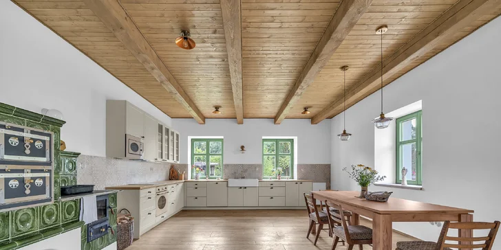 Útulné apartmány v chalupe v Žďárskych vrchoch s možnosťou sauny