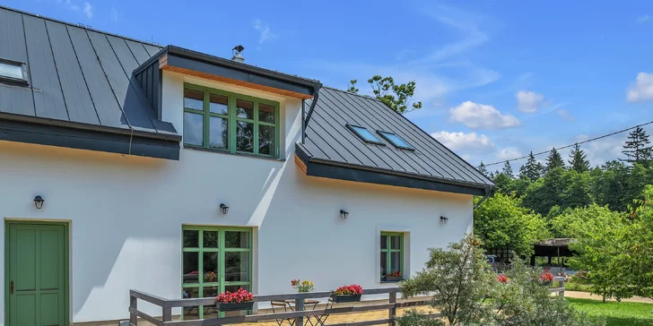 Útulné apartmány v chalupe v Žďárskych vrchoch s možnosťou sauny