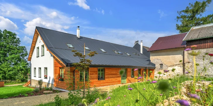 Útulné apartmány v chalupe v Žďárskych vrchoch s možnosťou sauny