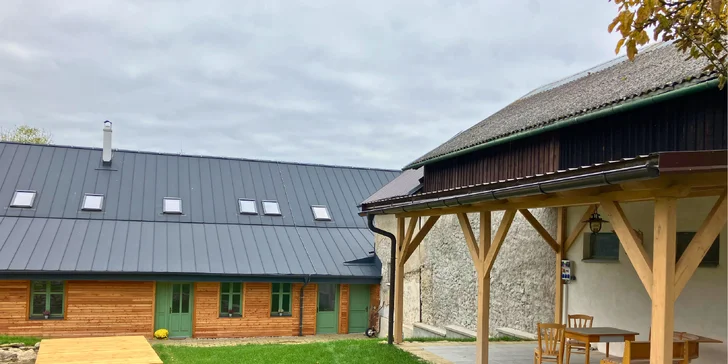 Útulné apartmány v chalupe v Žďárskych vrchoch s možnosťou sauny