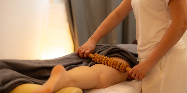 Maderoterapia celého tela: zbavte sa celulitídy a opuchov