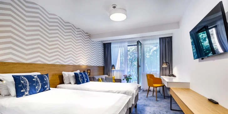 Best Western Hotel Jurata na polostrove Hel len kúsok od mora: neobmedzený wellness, raňajky alebo polpenzia