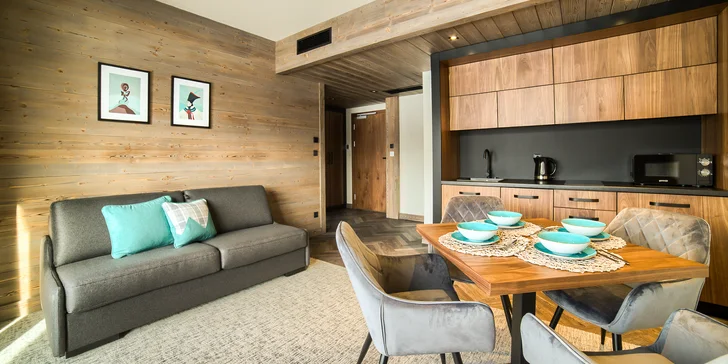 Štýlové apartmány pod poľskými Tatrami: neobmedzený wellness, fitness