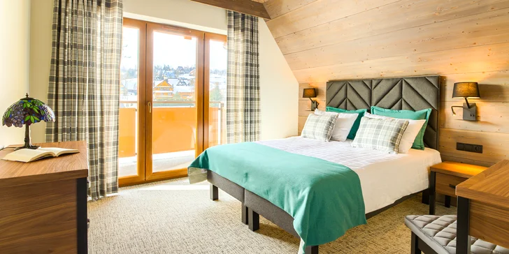 Štýlové apartmány pod poľskými Tatrami: neobmedzený wellness, fitness