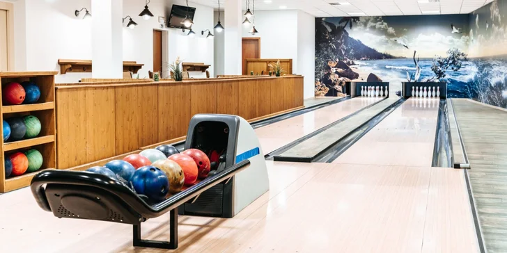 Komfortný odpočinok na Vysočine: jedlo, bowling, vírivka aj vstup do fitness so saunami