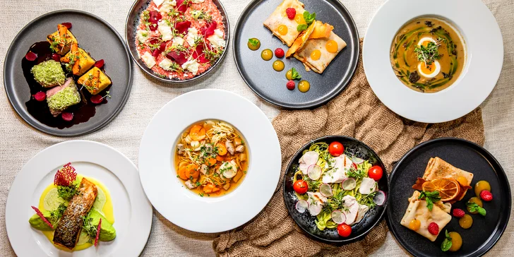 3-chodová večera pre 2 osoby: polievka, hlavný chod aj sladučký dezert