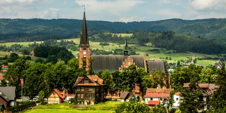 Oddych v poľských Beskydách: Rabka-Zdrój s raňajkami alebo polpenziou