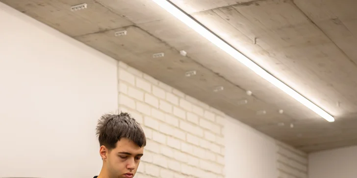 Pánsky strih, fade aj úprava brady u junior barbera