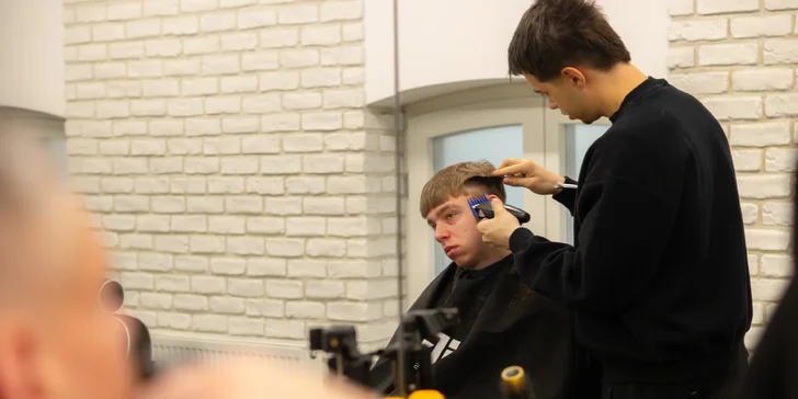 Pánsky strih, fade aj úprava brady u junior barbera