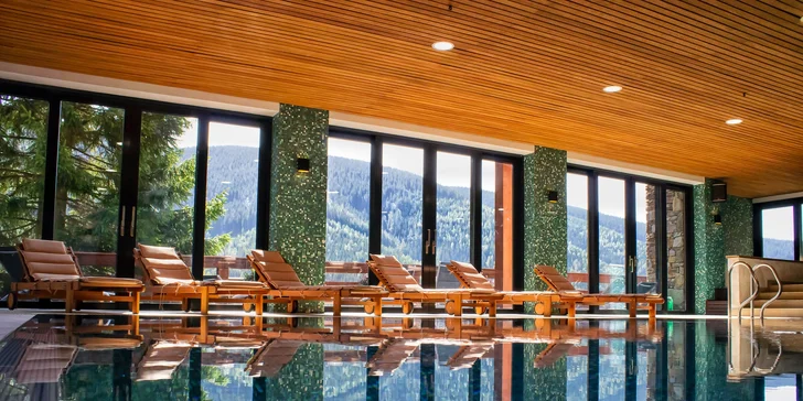 Wellness v Špindli s raňajkami alebo polpenziou, neobmedzený vstup do bazéna a saunového sveta