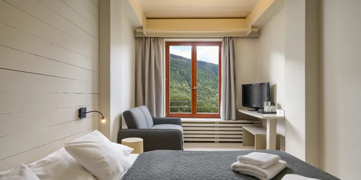 Wellness v Špindli s raňajkami alebo polpenziou, neobmedzený vstup do bazéna a saunového sveta