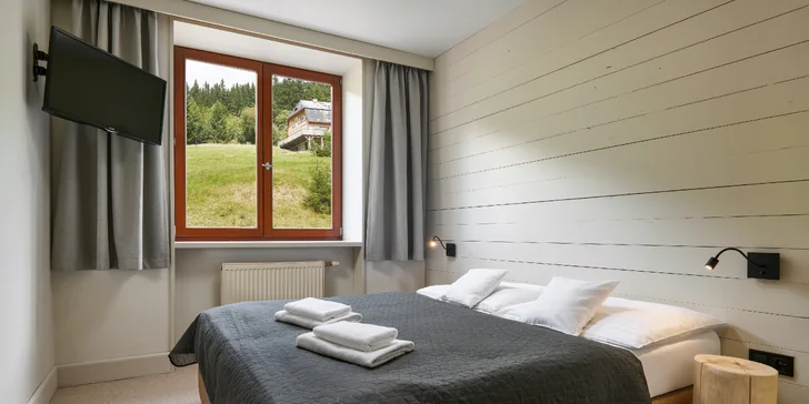 Wellness v Špindli s raňajkami alebo polpenziou, neobmedzený vstup do bazéna a saunového sveta